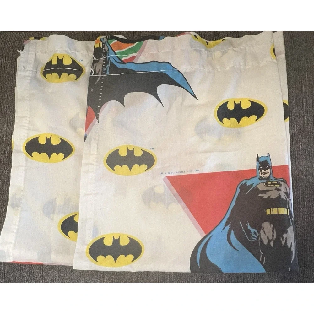 DC Comics Batman Vintage Pair Curtain‎ Panels 1989 30
